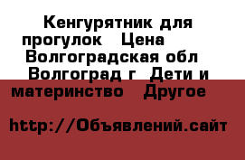 Кенгурятник для прогулок › Цена ­ 500 - Волгоградская обл., Волгоград г. Дети и материнство » Другое   